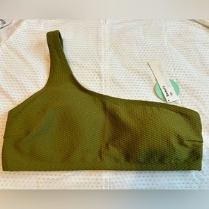 Beautikini women’s one shoulder top brand new with tag size m